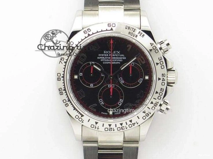 MiroTime 0124 Stretchable Daytona DIW All Black Carbon Noob 1:1 Best Edition Black Dial on Black Nylon Strap SA 2582